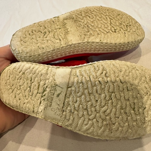 Cienta Kids Mary Jane Shoe RED 6.5 infants - Picture 4 of 6